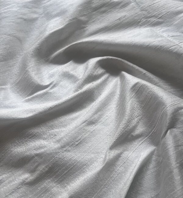 44” Indian Dupion Dupion Silk - White